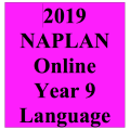 2019 Kilbaha Interactive NAPLAN Trial Test Language Year 9